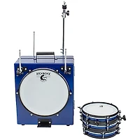 Toca KickBoxx Pro Suitcase Drum Set Cobalt Blue