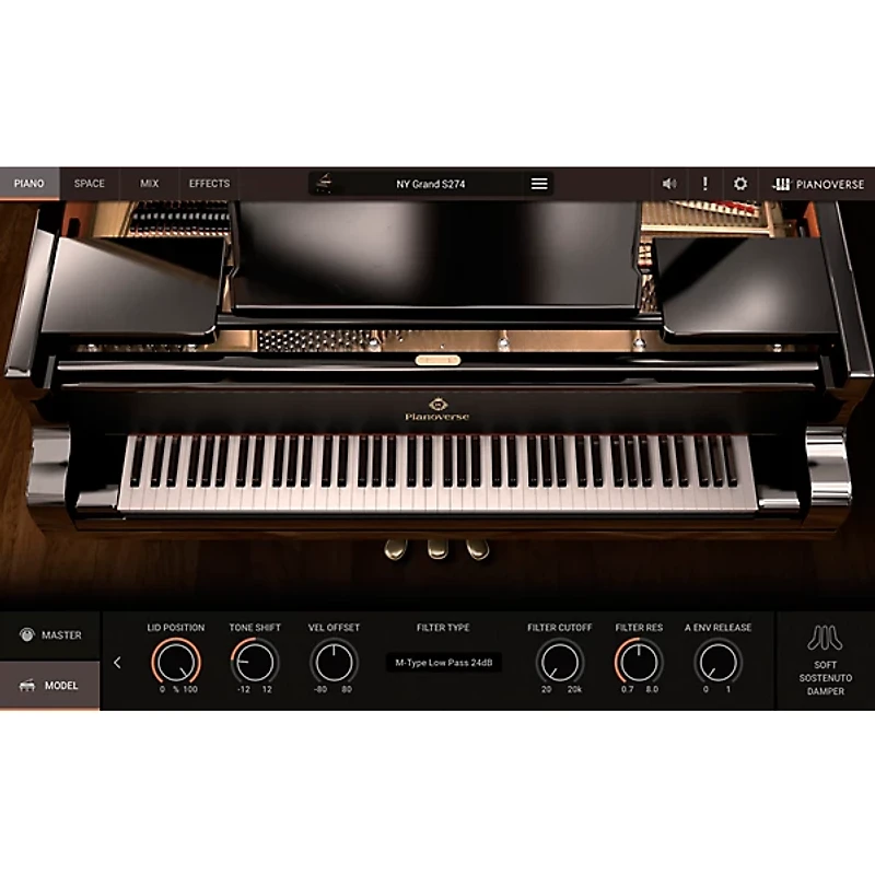 IK Multimedia Pianoverse MAX Virtual Instrument Plug-in