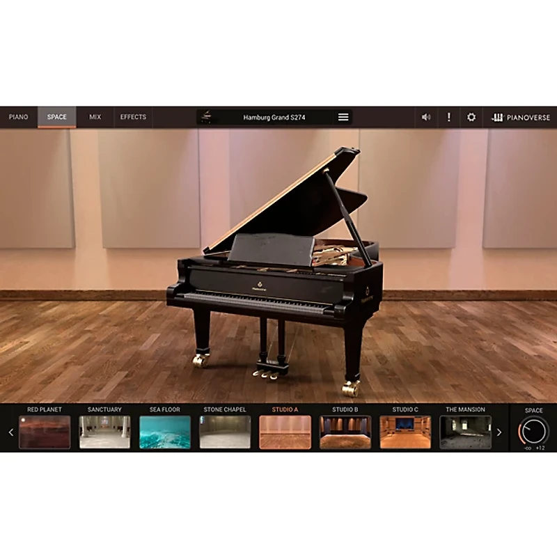 IK Multimedia Pianoverse Hamburg Grand S274