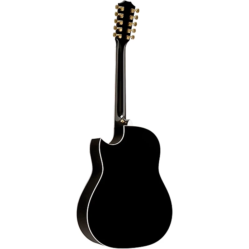 Taylor 657ce 10-String Grand Pacific Acoustic-Electric Bajo Quinto Black
