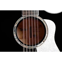 Taylor 657ce Doce Doble 12-String Grand Pacific Acoustic-Electric Guitar Black
