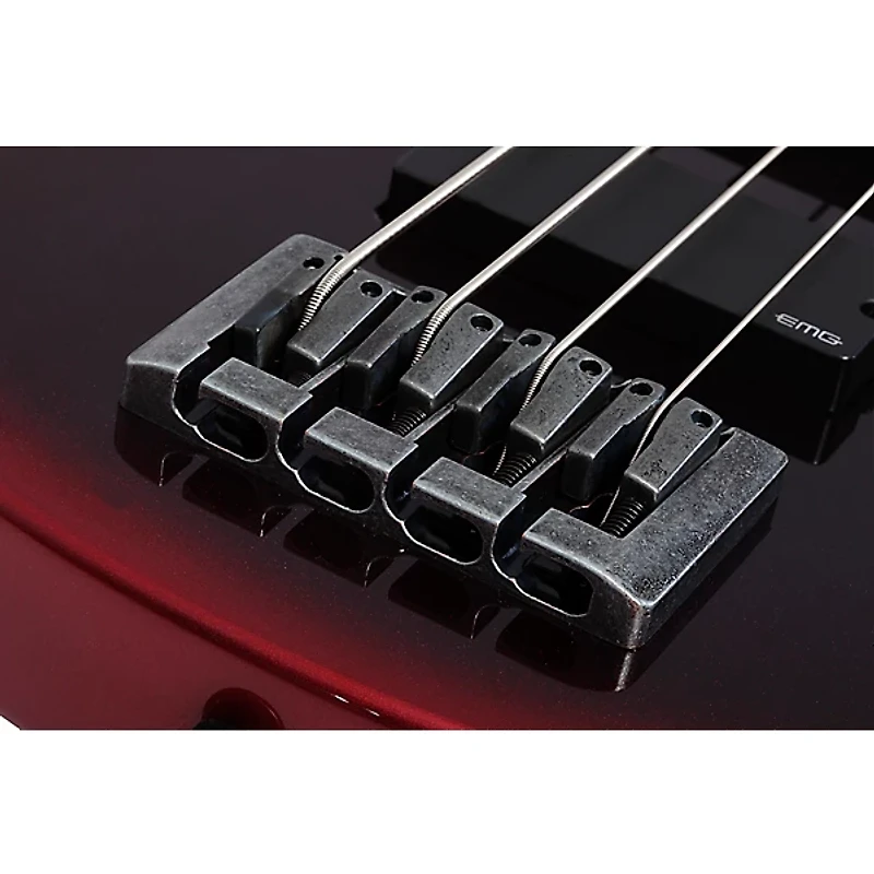 Schecter Guitar Research Nadja Peulen NP-4 4-String Electric Bass Red Syren