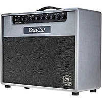 Bad Cat Jet Black 25th Anniversary 38W Tube Guitar Combo Amp Silver