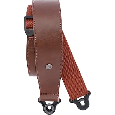 D'Addario Comfort Leather Auto Lock Guitar Strap
