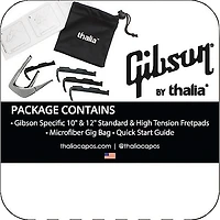 Thalia x Gibson Guitar Black Chrome Capo