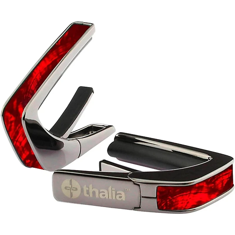 Thalia Exotic Series Black Chrome Guitar Capo