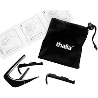 Thalia Exotic Series Black Chrome Guitar Capo