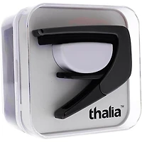 Thalia Deluxe Series Black Chrome Guitar Capo