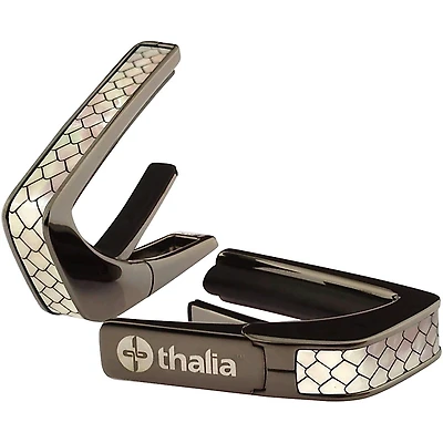 Thalia Premium Series Black Chrome Guitar Capo