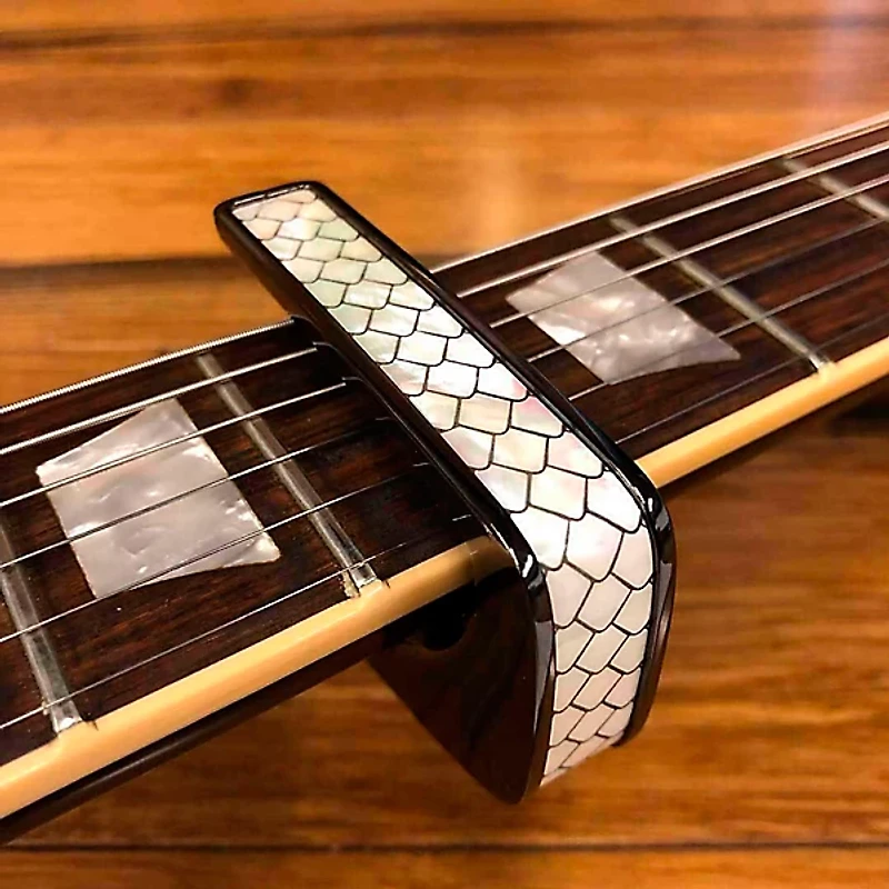 Thalia Premium Series Black Chrome Guitar Capo