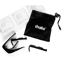 Thalia Premium Series Black Chrome Guitar Capo