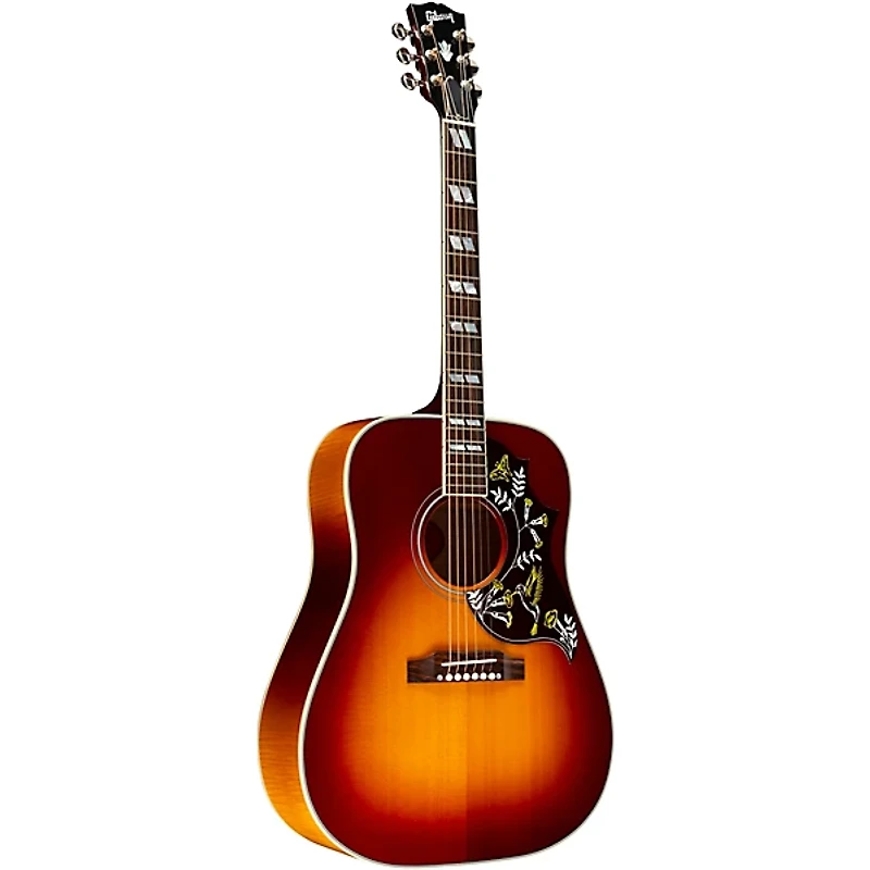 Gibson Hummingbird Standard 5A Flame Limited-Edition Acoustic-Electric Guitar Autumn Burst