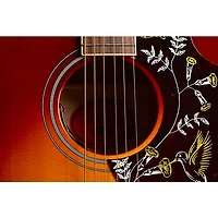 Gibson Hummingbird Standard 5A Flame Limited-Edition Acoustic-Electric Guitar Autumn Burst