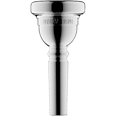 Laskey Classic Series Large Shank Bass Trombone Mouthpiece in Silver