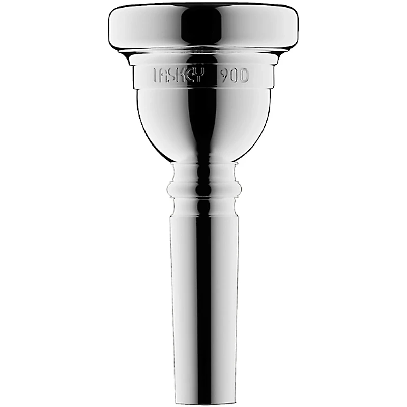 Laskey Classic Series Large Shank Bass Trombone Mouthpiece in Silver