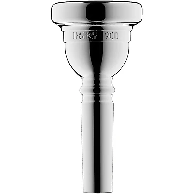 Laskey Classic Series Large Shank Bass Trombone Mouthpiece in Silver
