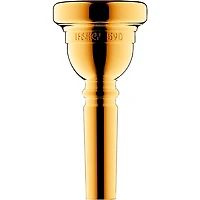 Laskey Classic Series Large Shank Trombone Mouthpiece in Gold