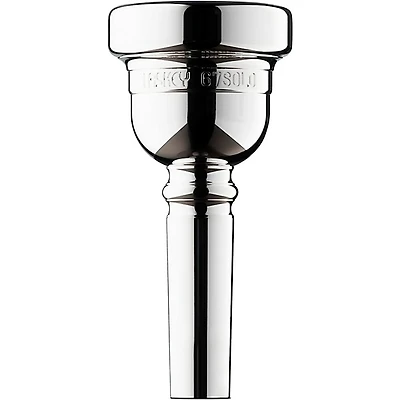 Laskey Alessi Solo Signature Series Large Shank Trombone Mouthpiece in Silver