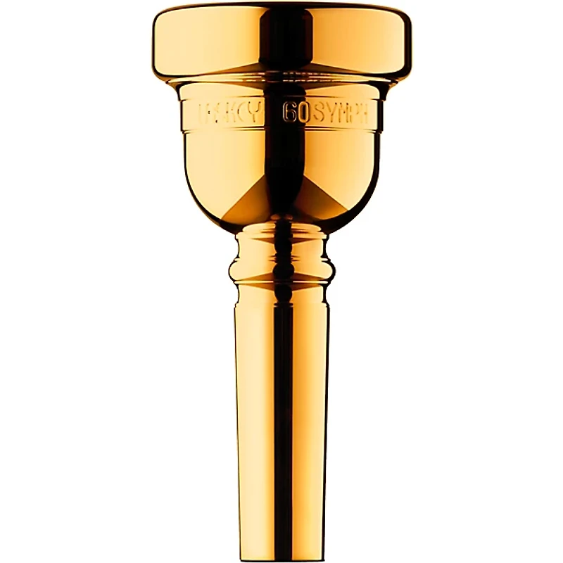 Laskey Alessi Symphony Signature Series Large Shank Trombone Mouthpiece in Gold
