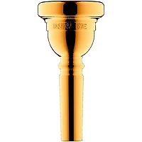 Laskey Classic Series Medium Shank Euphonium Mouthpiece in Gold