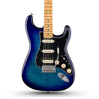 Fender Player II Stratocaster HSS Plus Top Maple Fingerboard Limited-Edition Electric Guitar - Blue Burst
