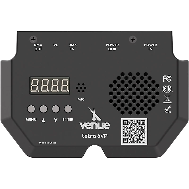 Venue Tetra 6 VP RGBA Wash Light - VenueLink Compatible