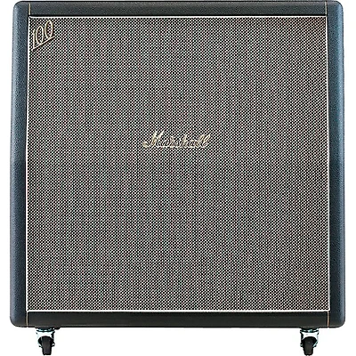 Marshall 1960AHW 120W 4x12 Handwired Angled Guitar Speaker Cabinet Black