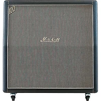 Marshall 1960AHW 120W 4x12 Handwired Angled Guitar Speaker Cabinet Black