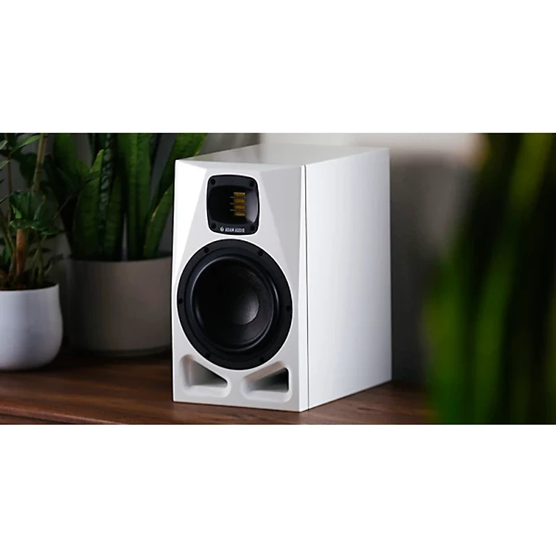 ADAM Audio A4V 4" 2-Way Powered Studio Monitor (Pair), Limited White