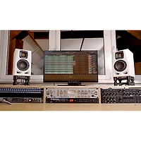 ADAM Audio A4V 4" 2-Way Powered Studio Monitor (Pair), Limited White