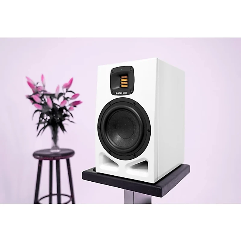 ADAM Audio A7V 7" 2-Way Powered Studio Monitor (Pair), Limited White