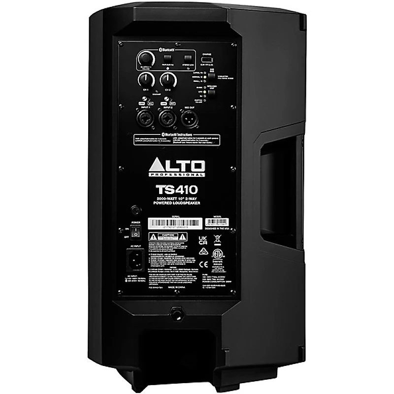 Alto TS410 10" 2-Way Powered Loudspeaker With Bluetooth, DSP and App Control