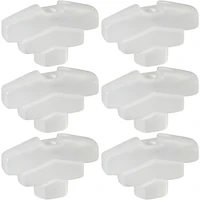 GROVER Pearloid 3-Step Buttons 6-Pack