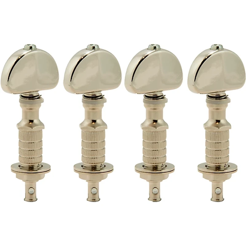 Grover Perma Tension Tenor Banjo Metal Button Tuning Pegs Nickel