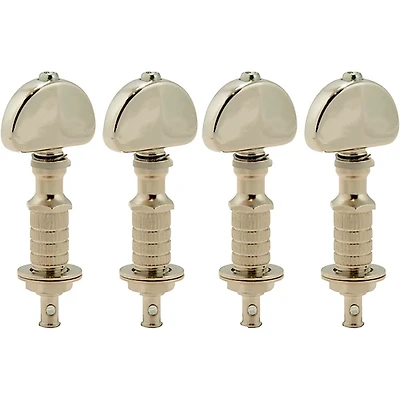 Grover Perma Tension Tenor Banjo Metal Button Tuning Pegs Nickel