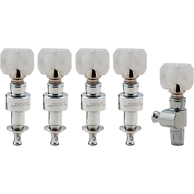 Grover Planetary Square Pearloid Button Tuning Pegs