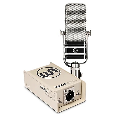 Warm Audio WA-44 Ribbon Microphone With Warm Lifter Active Mic Preamp