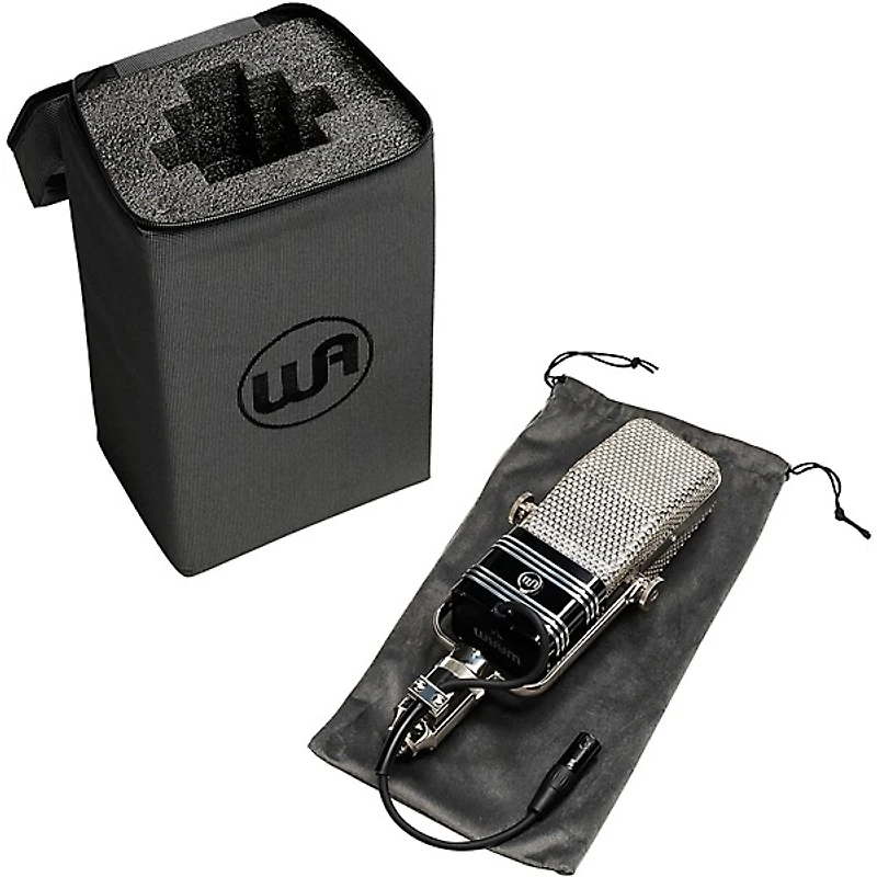 Warm Audio WA-44 Ribbon Microphone With Warm Lifter Active Mic Preamp