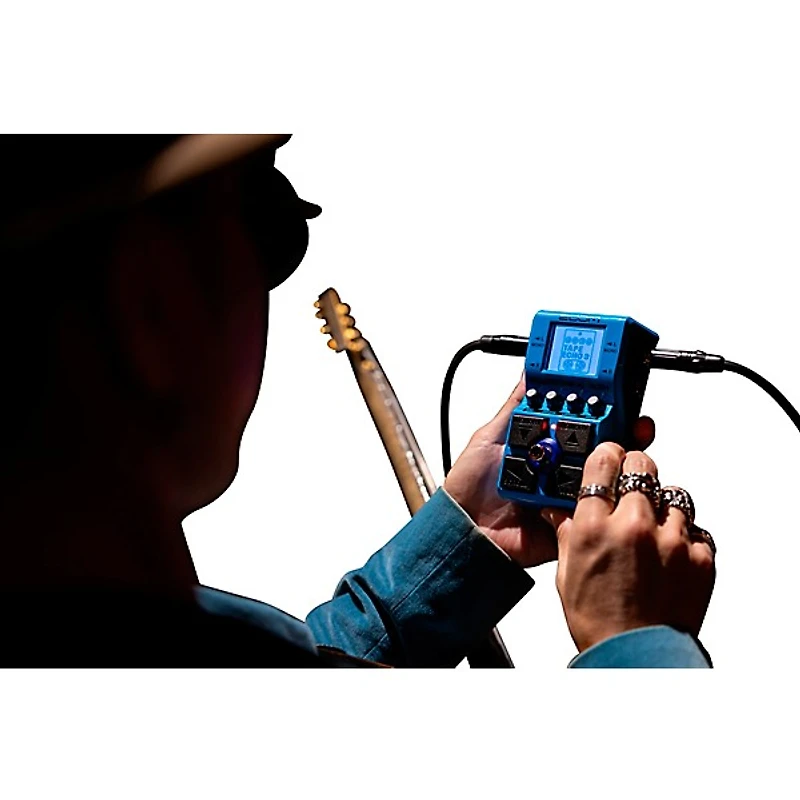 Zoom MS-70CDR+ MultiStomp Chorus/Delay/Reverb Effects Pedal - Blue