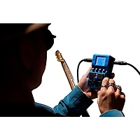 Zoom MS-70CDR+ MultiStomp Chorus/Delay/Reverb Effects Pedal - Blue