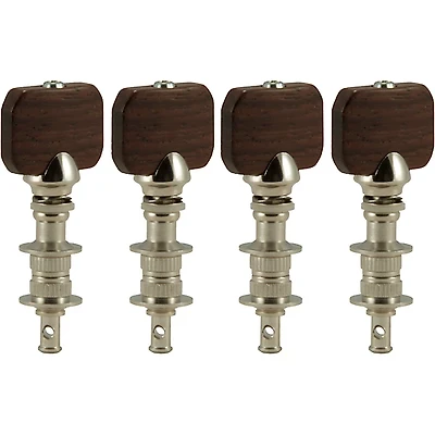 GROVER Sta-Tite Dulcimer 870 Series Rosewood Button Tuning Peg Nickel