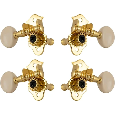 Grover Sta-Tite Ukulele #9 Series White Button Tuning Machines
