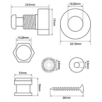 Grover Strap Locks