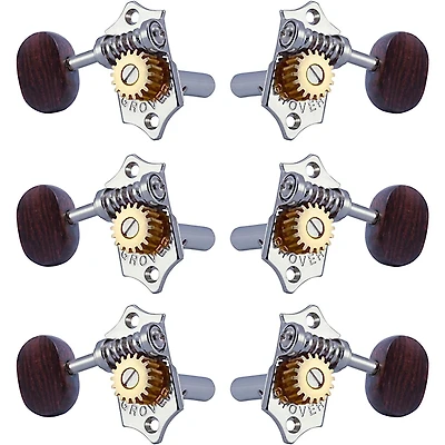 Grover Sta-Tite With 18:1 Gear Ratio 97-18 Series Rosewood Button Tuning Machines