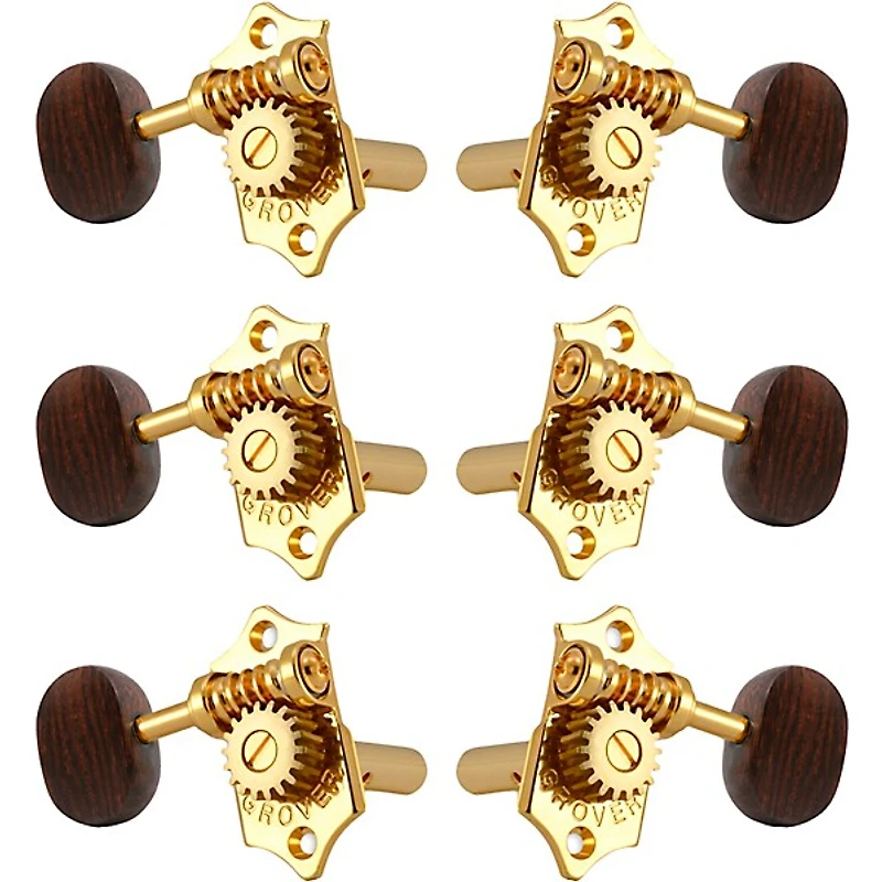 Grover Sta-Tite With 18:1 Gear Ratio 97-18 Series Rosewood Button Tuning Machines
