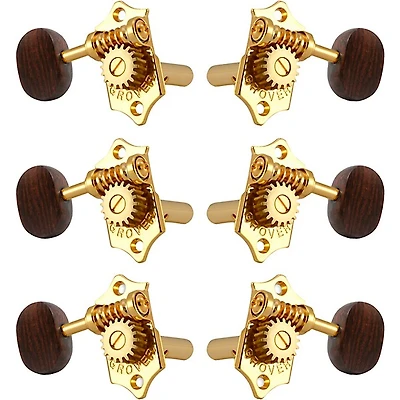 Grover Sta-Tite With 18:1 Gear Ratio 97-18 Series Rosewood Button Tuning Machines