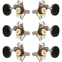 Grover Sta-Tite With 18:1 Gear Ratio 97-18 Series Ebony Button Tuning Machines