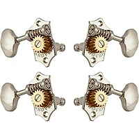 GROVER Sta-Tite Ukulele With 18:1 Gear Ratio U98-18 Series Nickel Button Tuning Machines Nickel