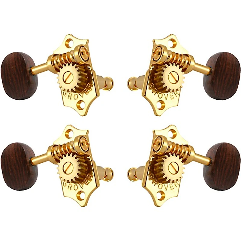 Grover Sta-Tite Ukulele With 18:1 Gear Ratio U98-18 Series Rosewood Button Tuning Machines