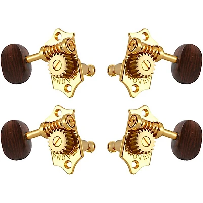 Grover Sta-Tite Ukulele With 18:1 Gear Ratio U98-18 Series Rosewood Button Tuning Machines